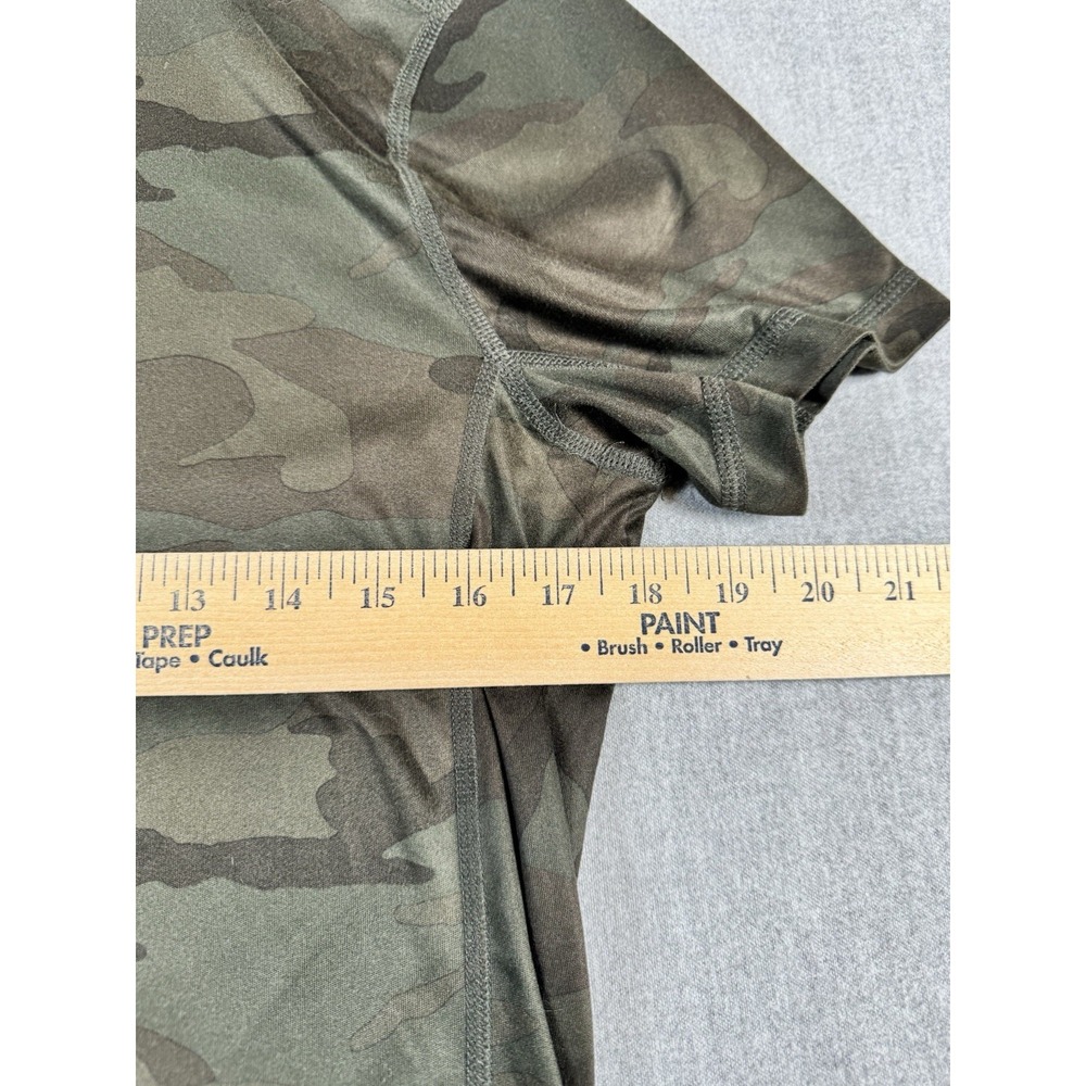 Abercrombie Fitch Camo Athletic Shirt Mens Medium Compression Workout Tee - Picture 9 of 16